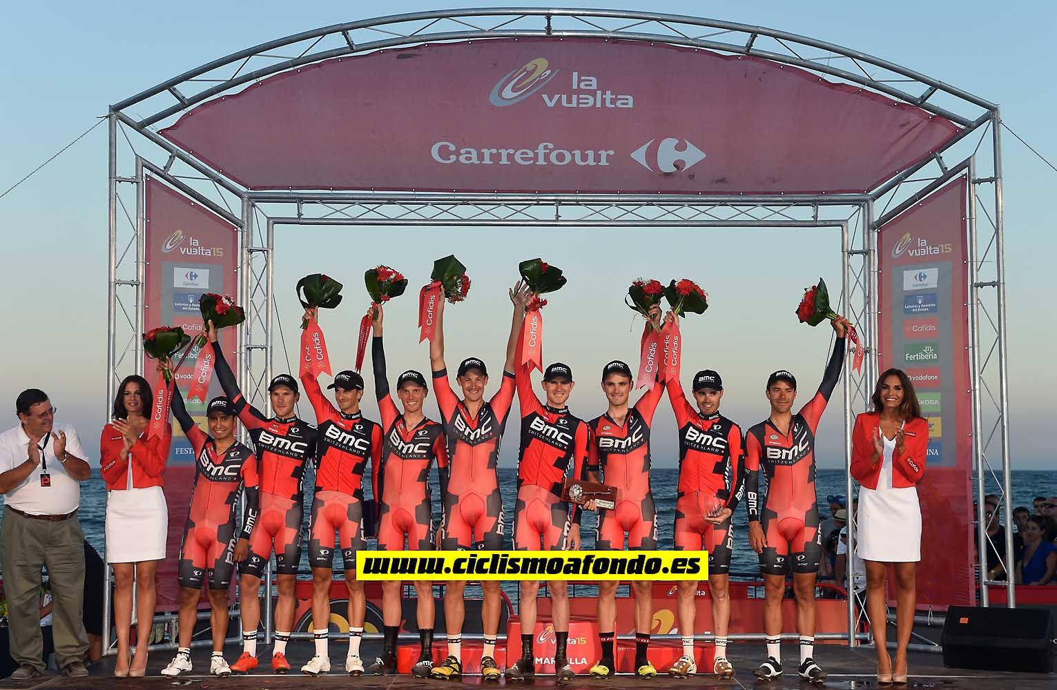 Mejores imágenes de la Vuelta a España 2015 / Etapa 1 / Puerto Banús - Marbella
