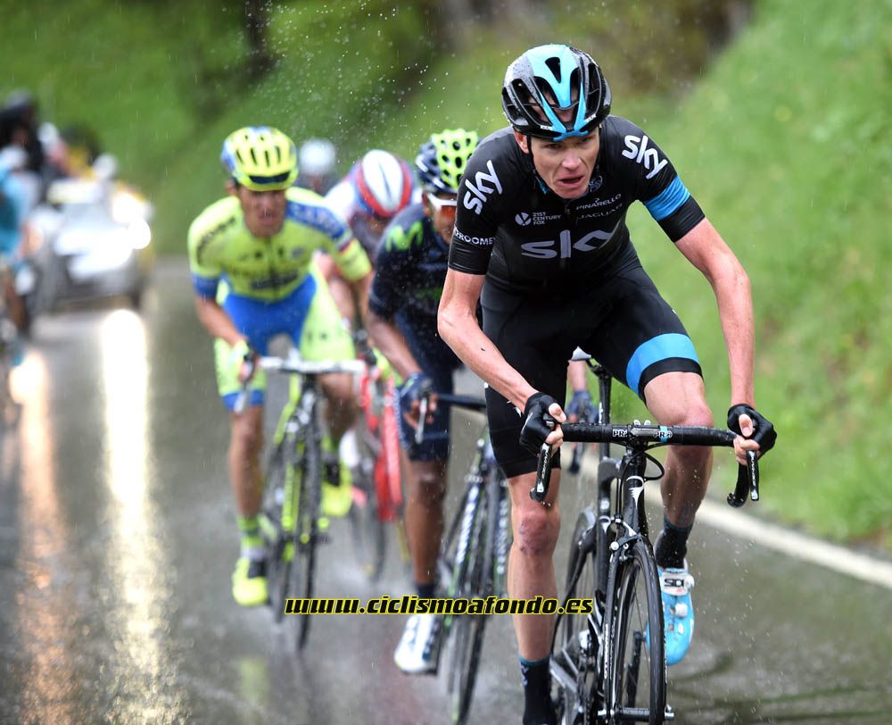 Los 25 momentos de Chris Froome en 2015