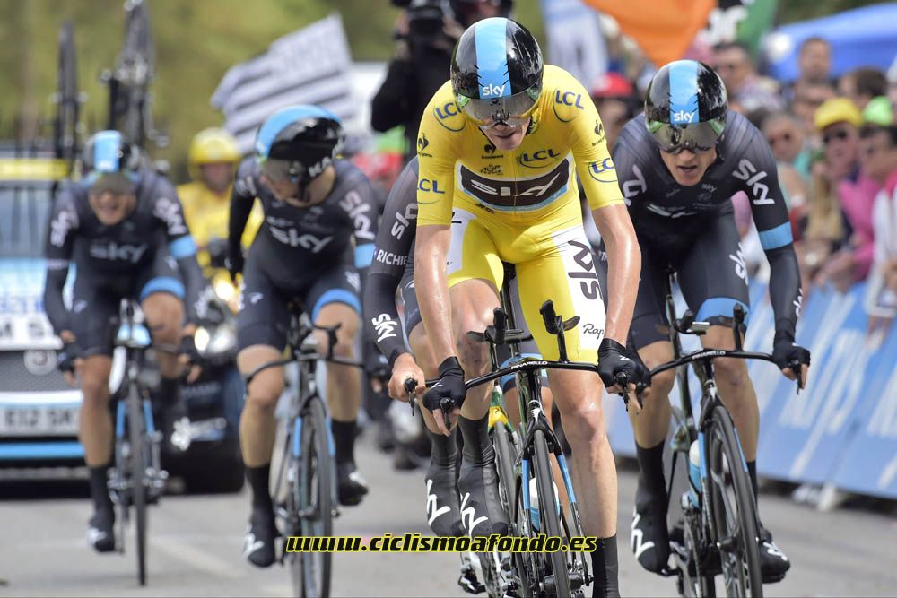 Los 25 momentos de Chris Froome en 2015