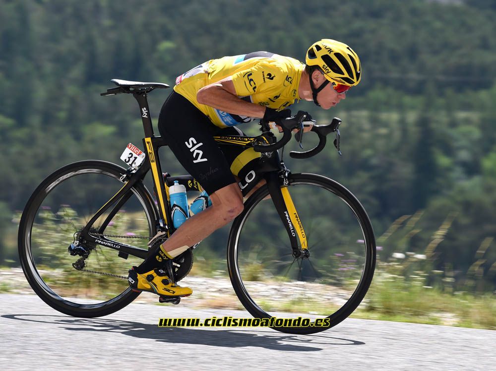 Los 25 momentos de Chris Froome en 2015