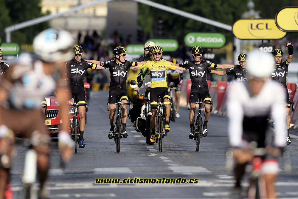 Los 25 momentos de Chris Froome en 2015