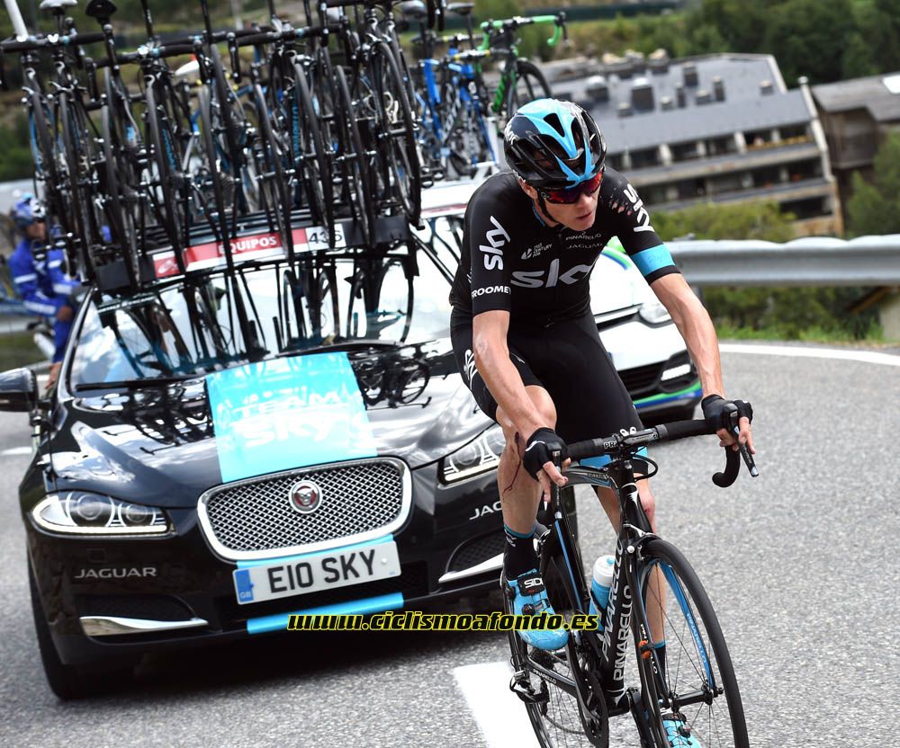Los 25 momentos de Chris Froome en 2015