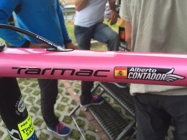 Specialized Tarmac de Contador - Edición Especial Giro de Italia