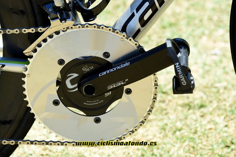 La supersix evo del equipo Cannondale