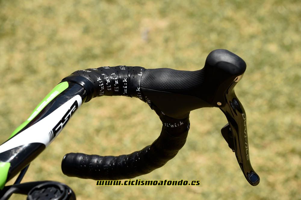La supersix evo del equipo Cannondale