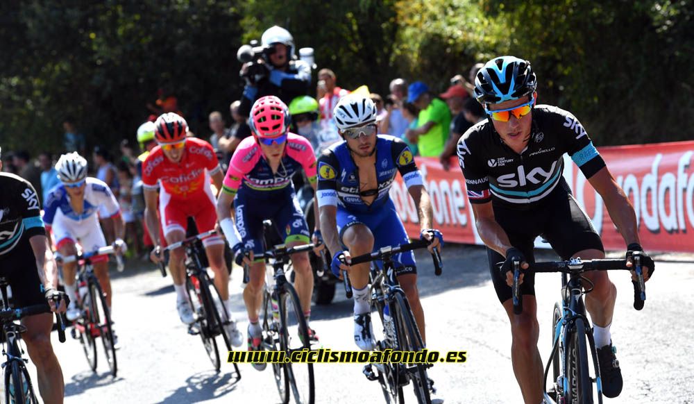 Las mejores imágenes de la 12º etapa de la Vuelta a España 2016