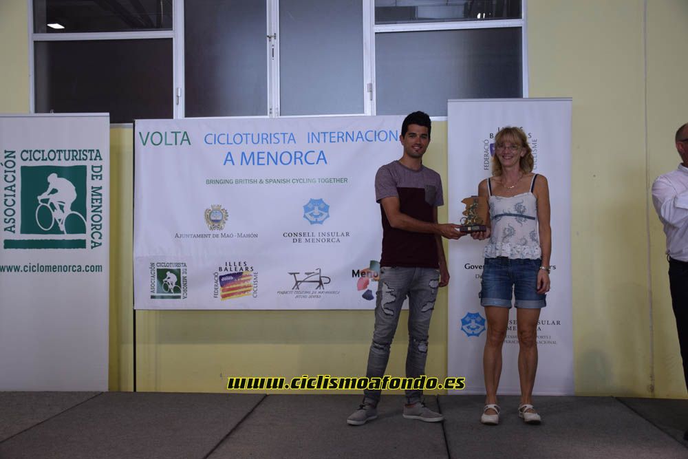 Volta a Menorca 2016 - Entrega de premios