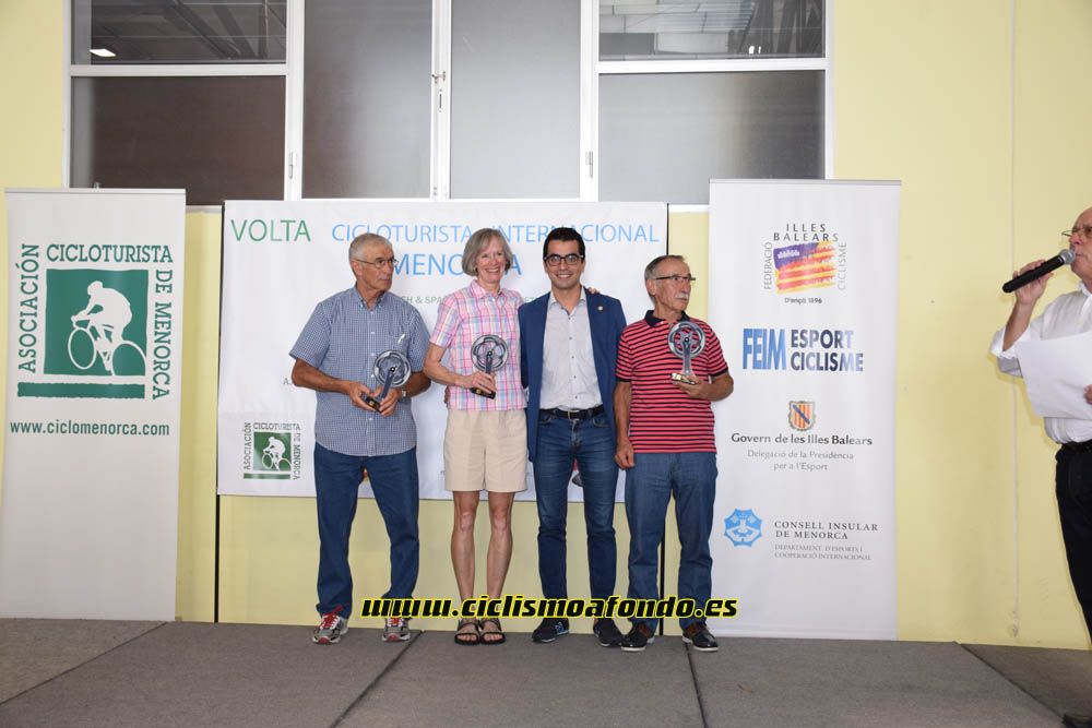 Volta a Menorca 2016 - Entrega de premios