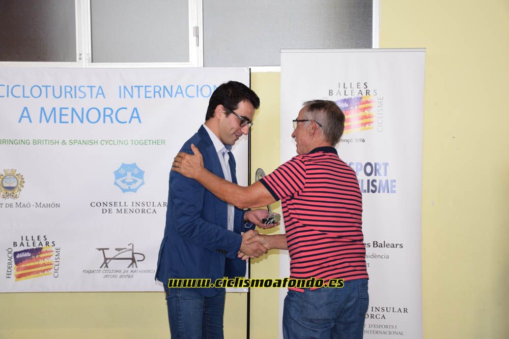 Volta a Menorca 2016 - Entrega de premios