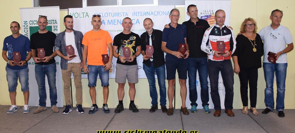 Volta a Menorca 2016 - Entrega de premios