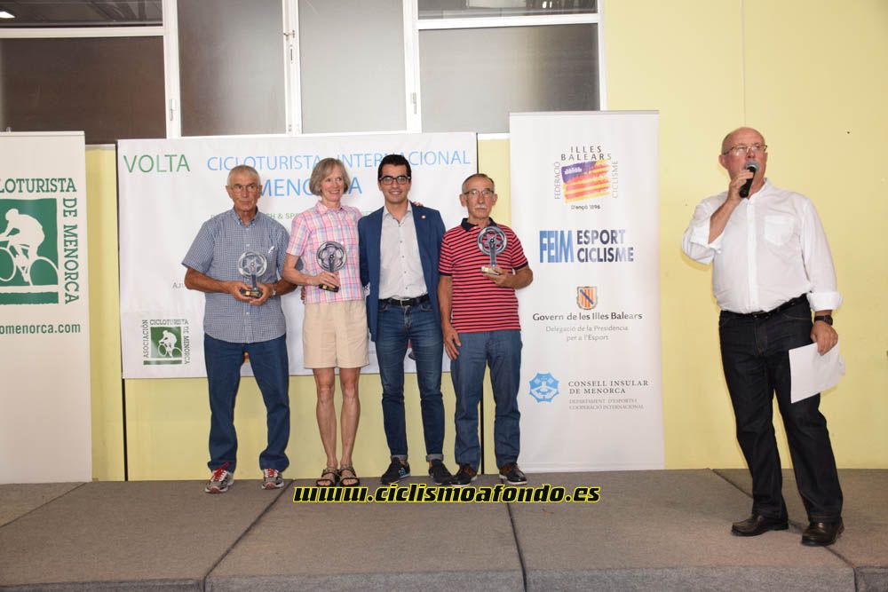 Volta a Menorca 2016 - Entrega de premios