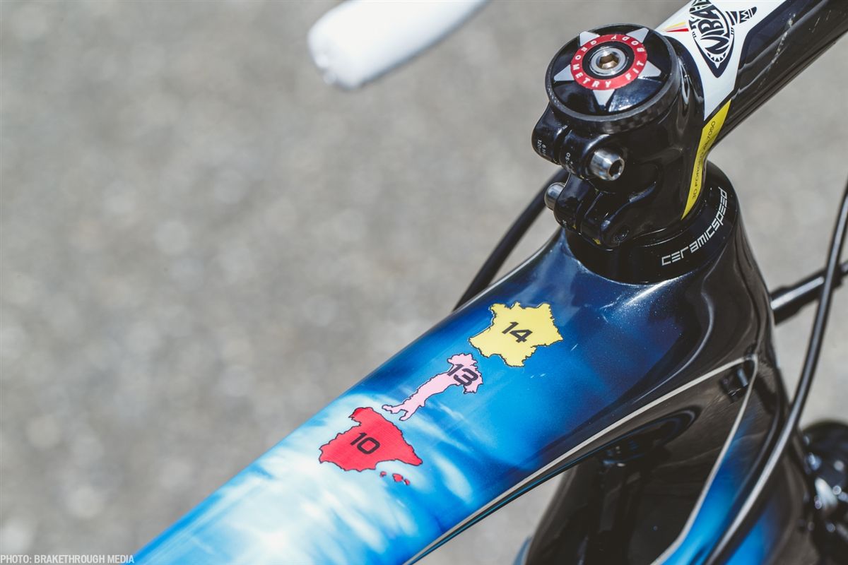 La nueva Specialized Tarmac de Vincenzo Nibali