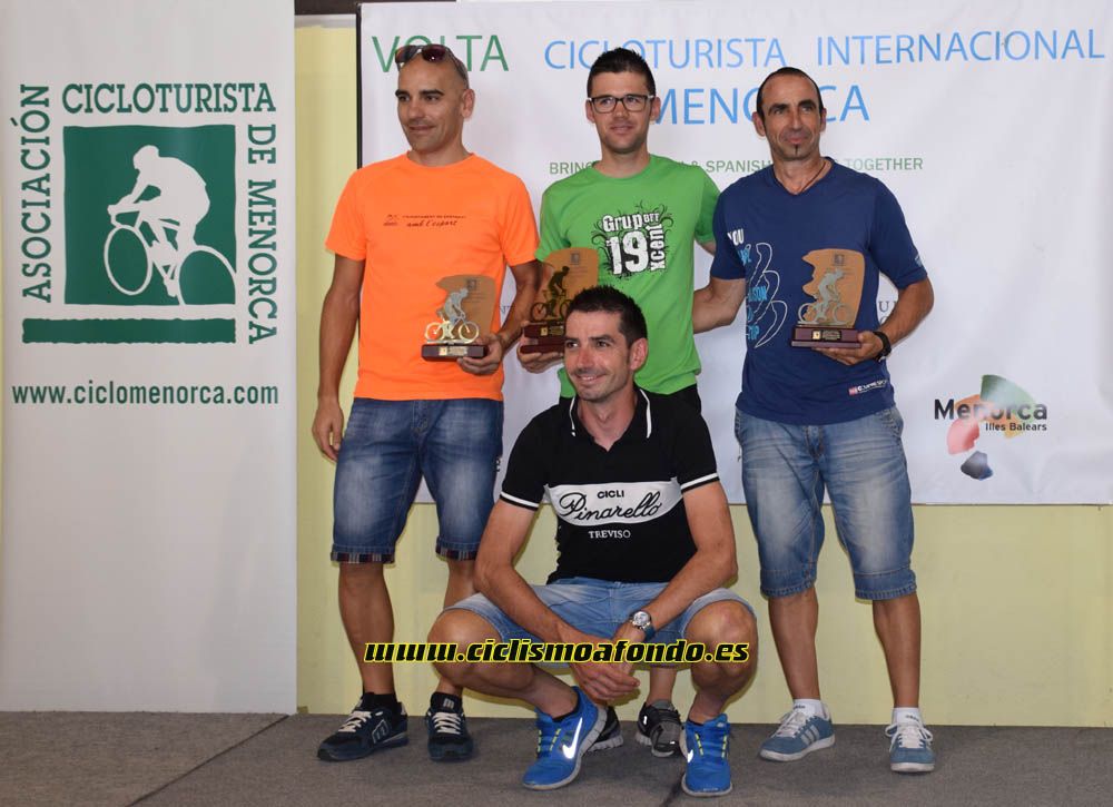 Volta a Menorca 2016 - Entrega de premios