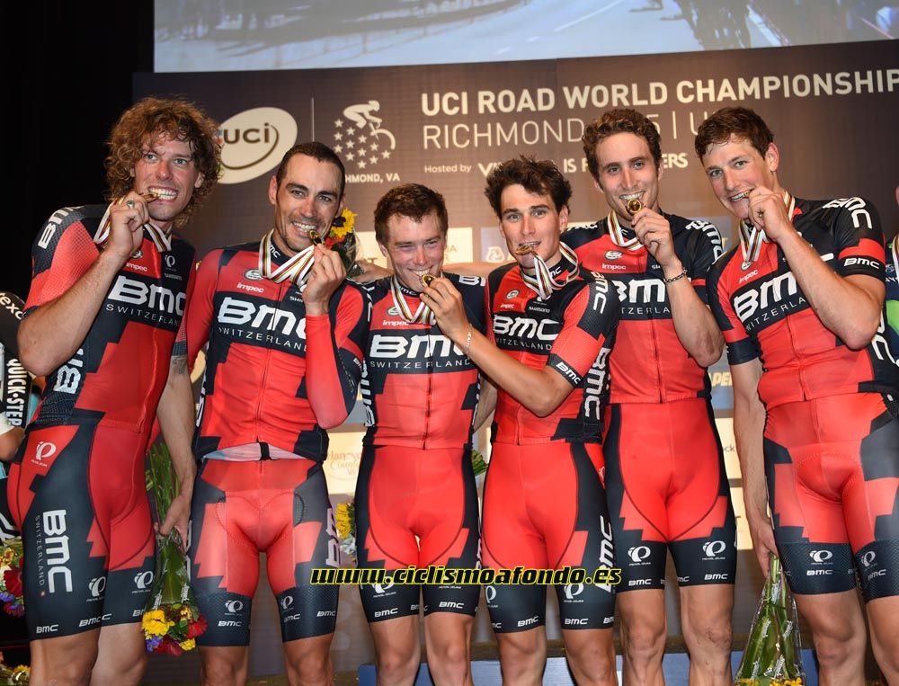 Las mejores imágenes de la Contrarreloj por equipos del Mundial de Richmond 2015