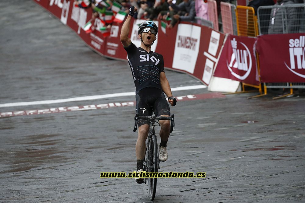 Las mejores fotografías de la Strade Bianche 2017