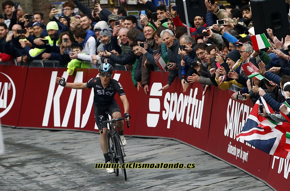 Las mejores fotografías de la Strade Bianche 2017