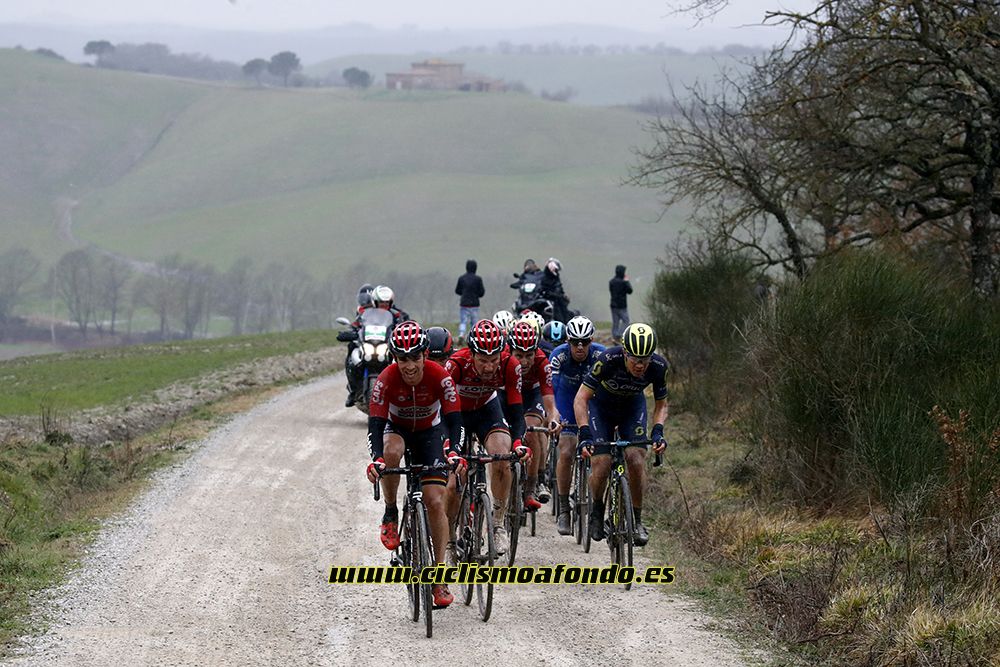 Las mejores fotografías de la Strade Bianche 2017