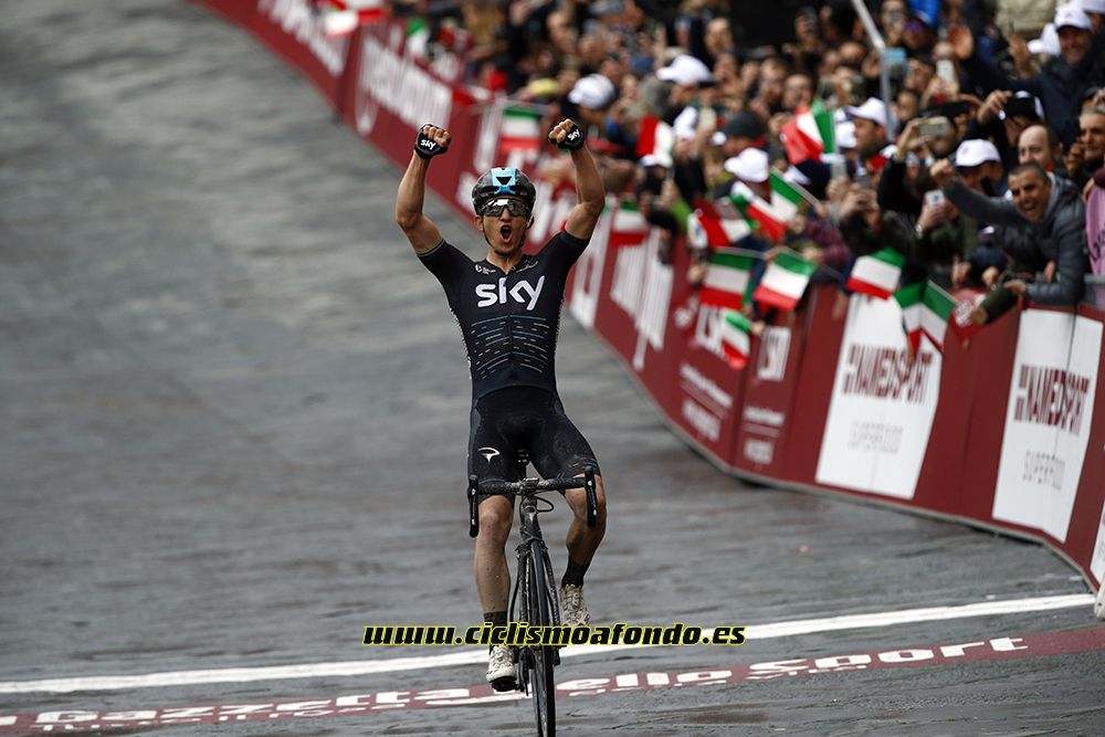 Las mejores fotografías de la Strade Bianche 2017