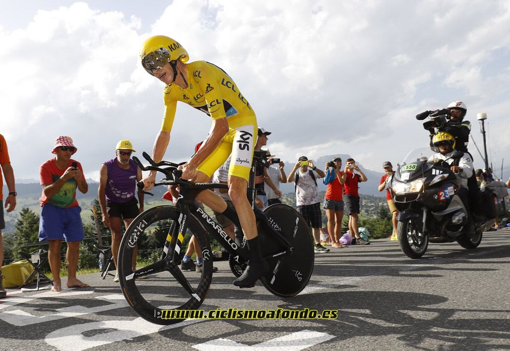Los 25 momentos de Chris Froome en 2016