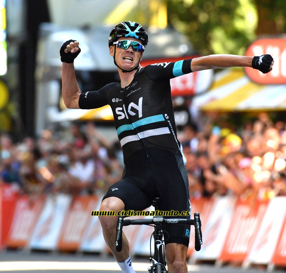 Los 25 momentos de Chris Froome en 2016