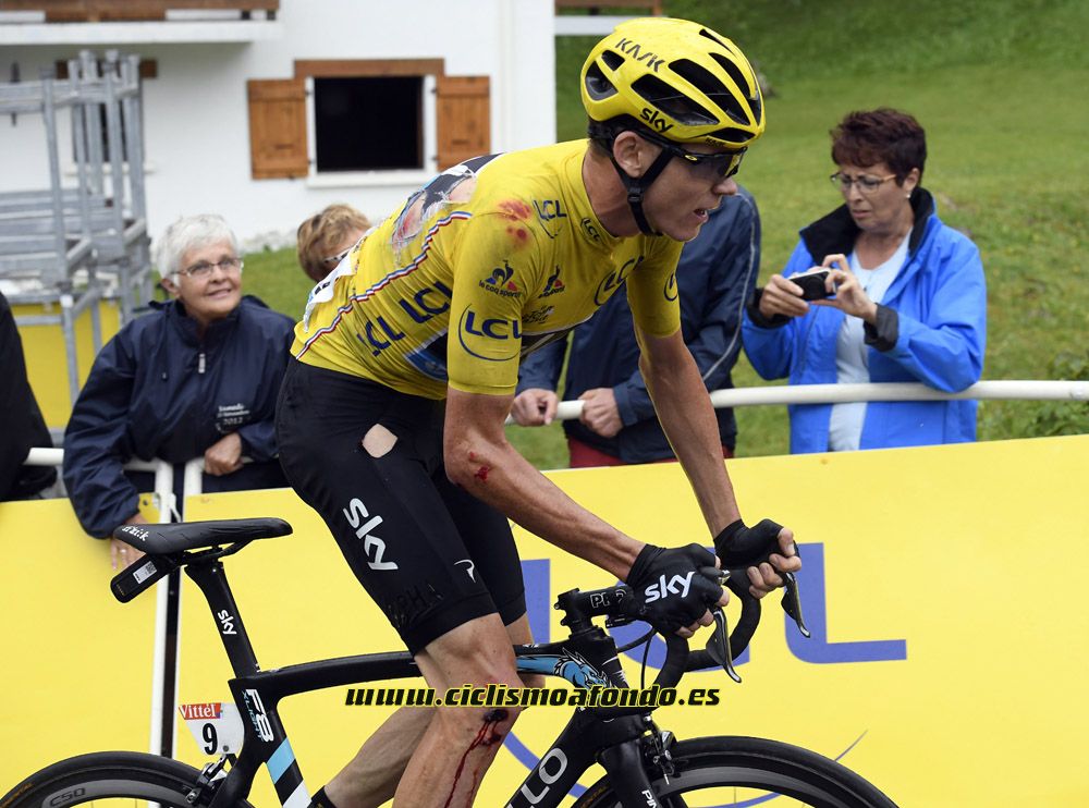 Los 25 momentos de Chris Froome en 2016