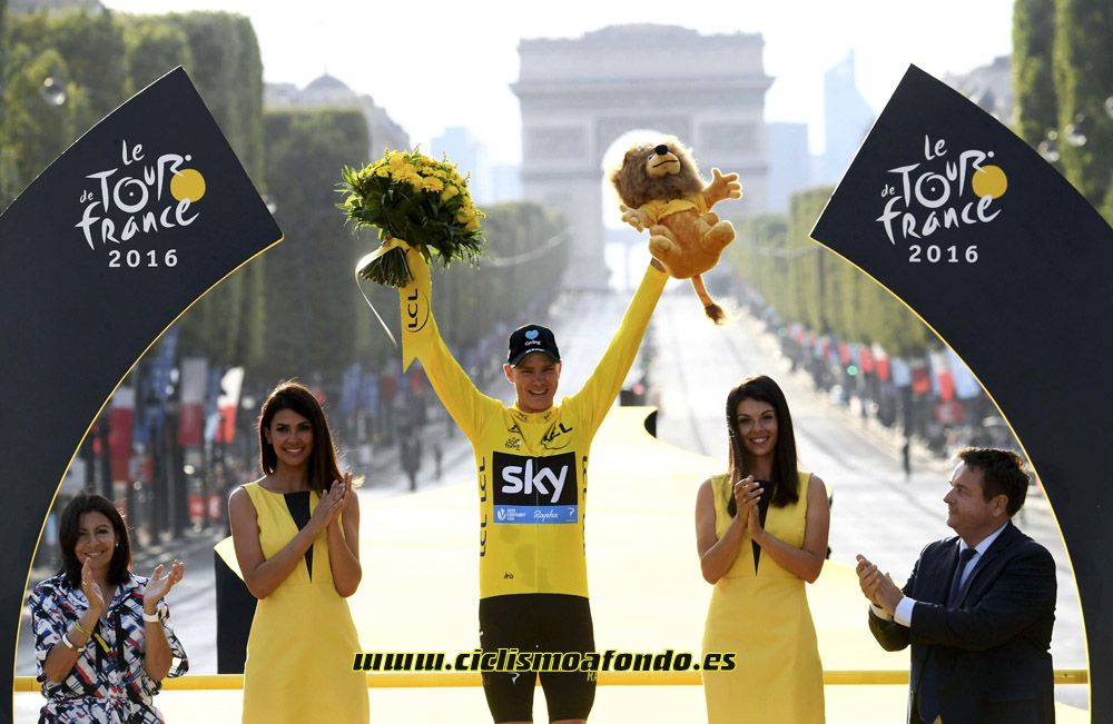 Los 25 momentos de Chris Froome en 2016