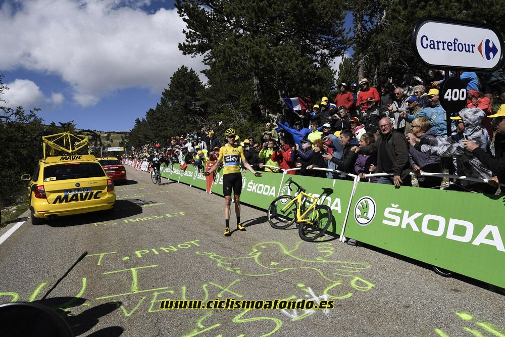 Los 25 momentos de Chris Froome en 2016