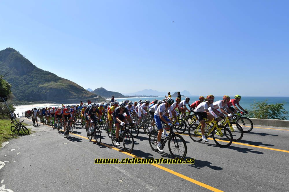 Las mejores imágenes de la prueba en ruta de los Juegos Olímpicos de Río 2016