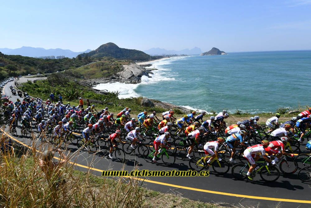 Las mejores imágenes de la prueba en ruta de los Juegos Olímpicos de Río 2016