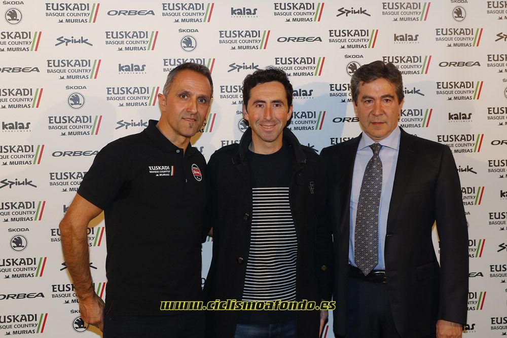 Presentación del Euskadi-Murias 2017