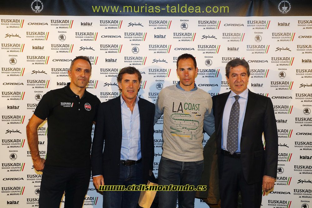 Presentación del Euskadi-Murias 2017