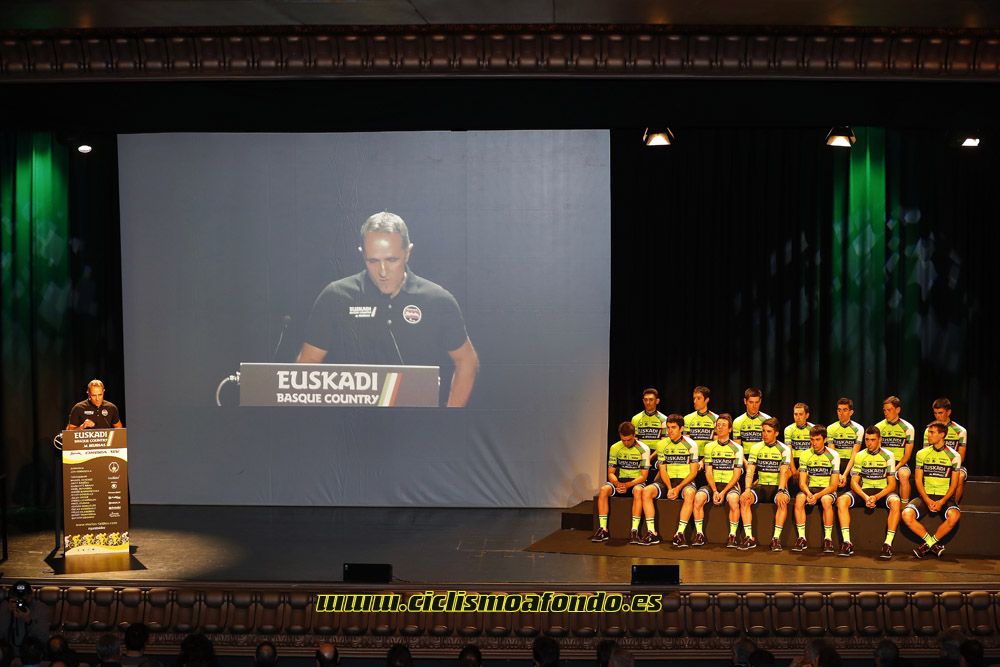 Presentación del Euskadi-Murias 2017