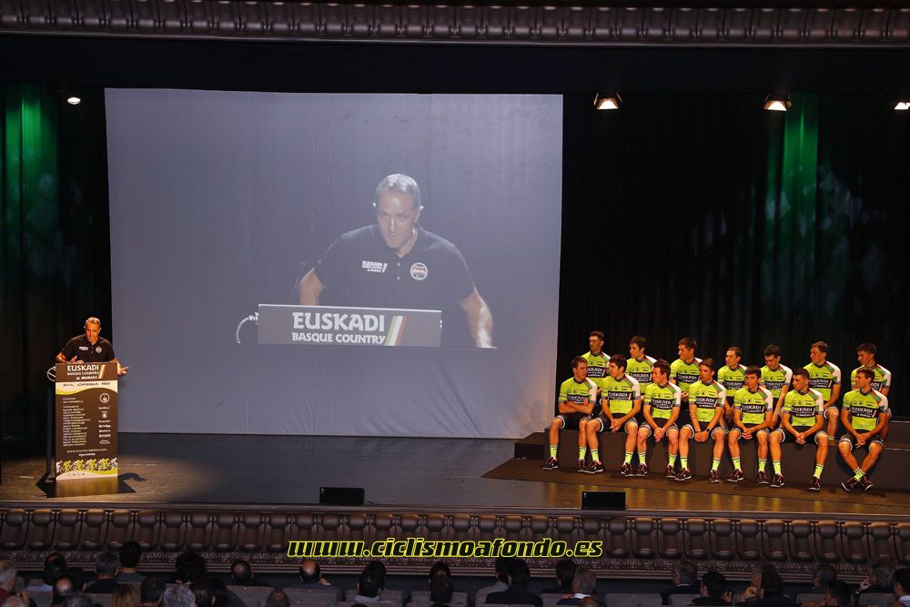 Presentación del Euskadi-Murias 2017