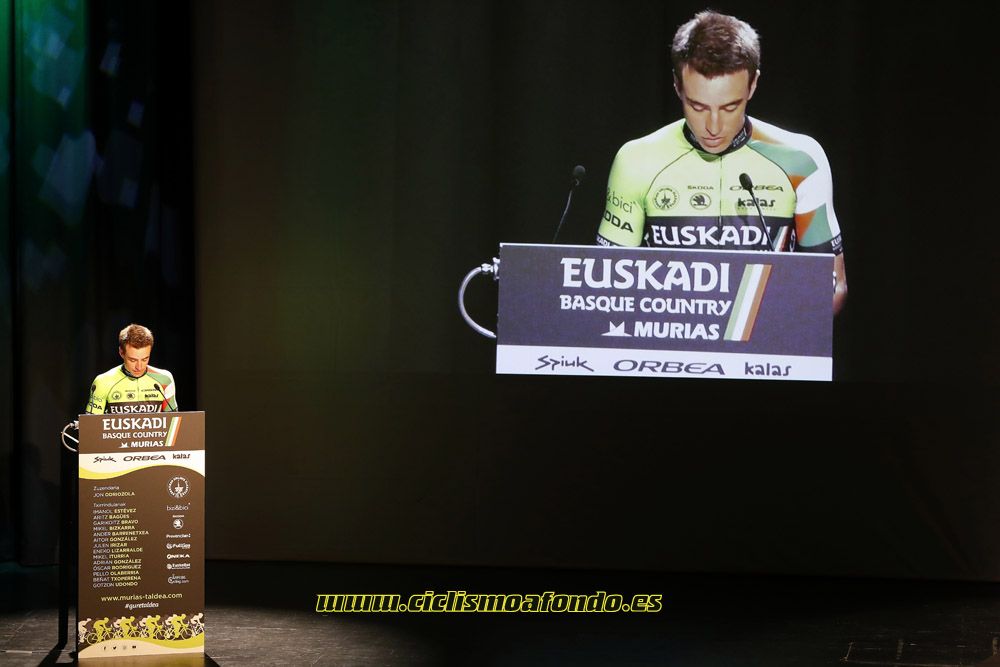Presentación del Euskadi-Murias 2017