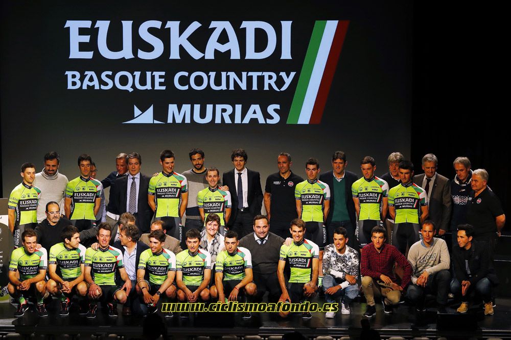 Presentación del Euskadi-Murias 2017