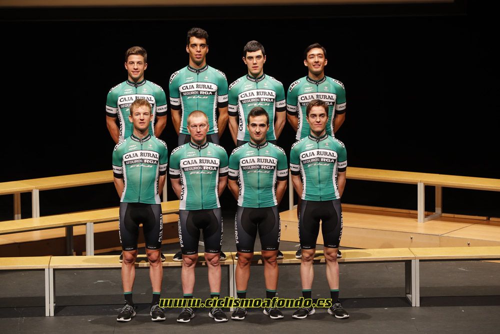 Presentación del proyecto ciclista 2017 del Caja Rural-Seguros RGA