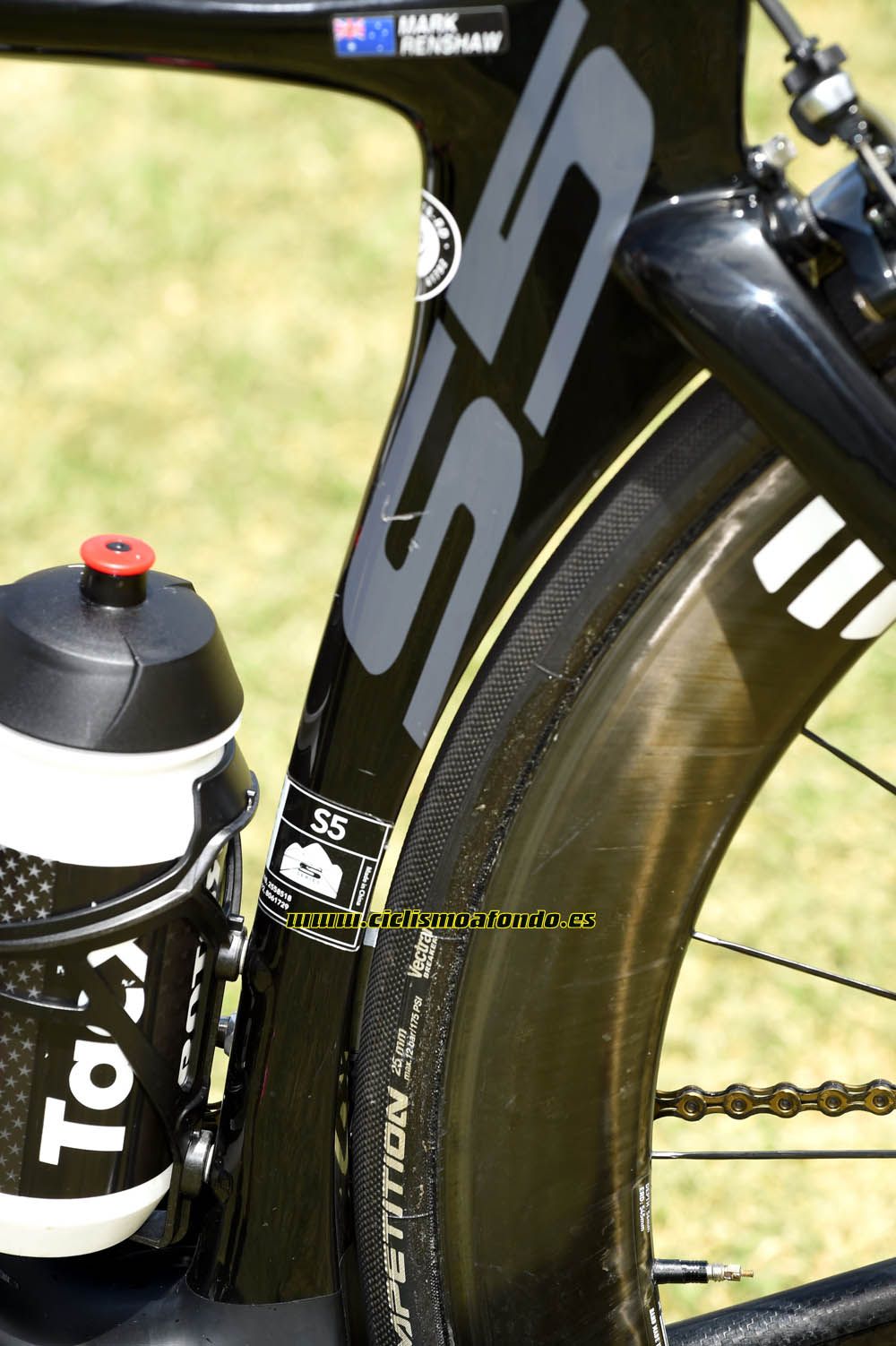 Galería: la Cervelo S5 del Team Dimension Data