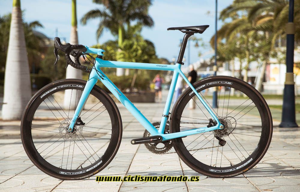 Presentación de los frenos de disco hidráulicos de Campagnolo