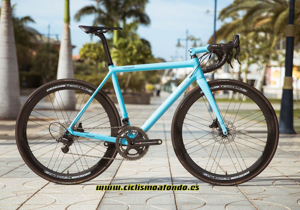 Presentación de los frenos de disco hidráulicos de Campagnolo