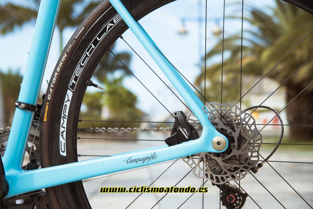 Presentación de los frenos de disco hidráulicos de Campagnolo