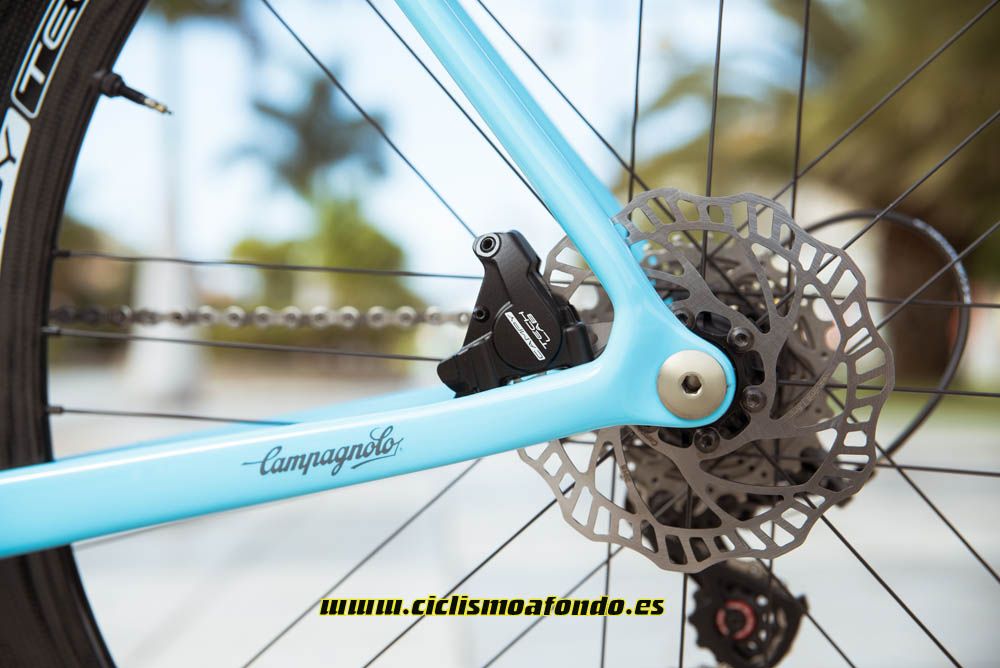 Presentación de los frenos de disco hidráulicos de Campagnolo