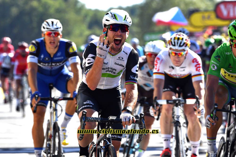Los 25 momentos de Mark Cavendish en 2016