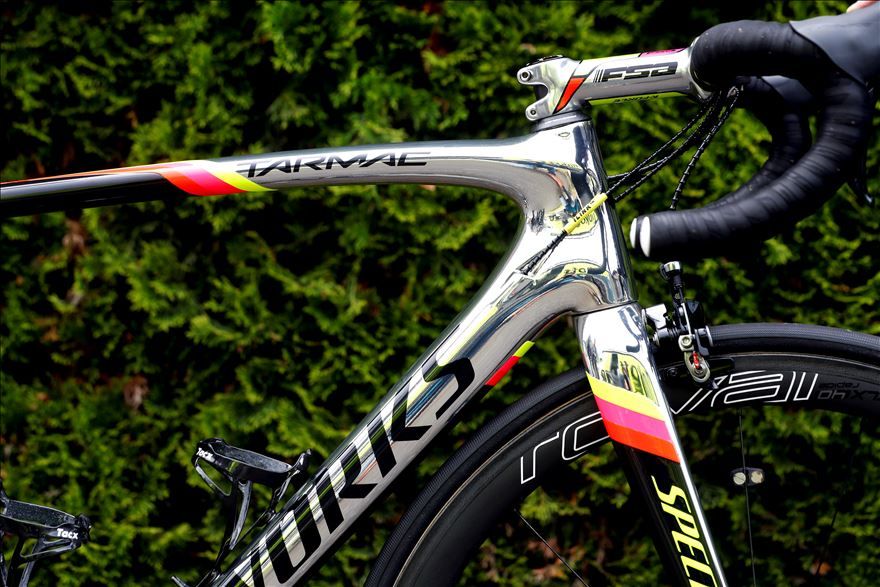 La nueva Specialized Tarmac de Alberto Contador