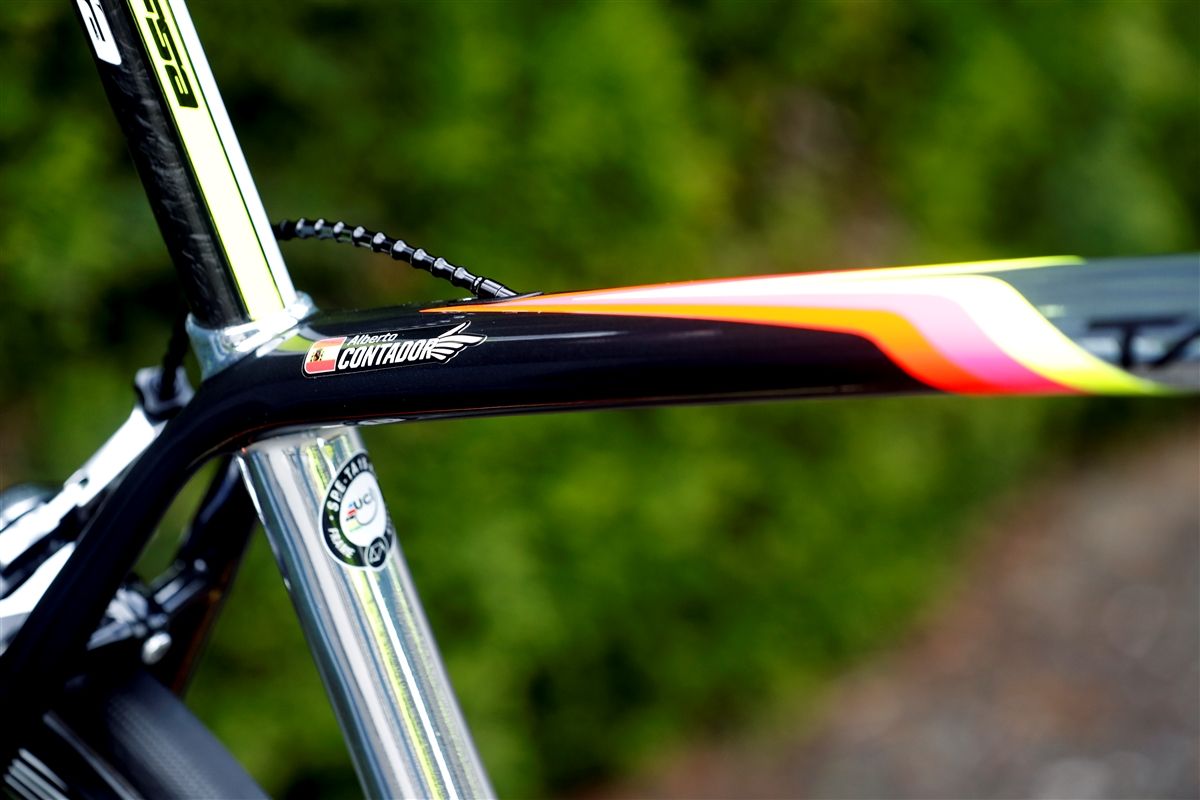 La nueva Specialized Tarmac de Alberto Contador