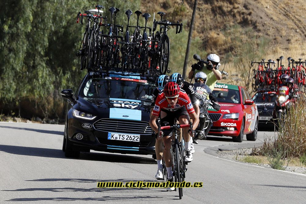 Las mejores imágenes de la Vuelta a España 2017