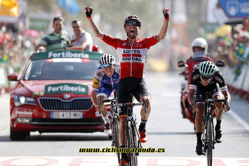 Las mejores imágenes de la Vuelta a España 2017