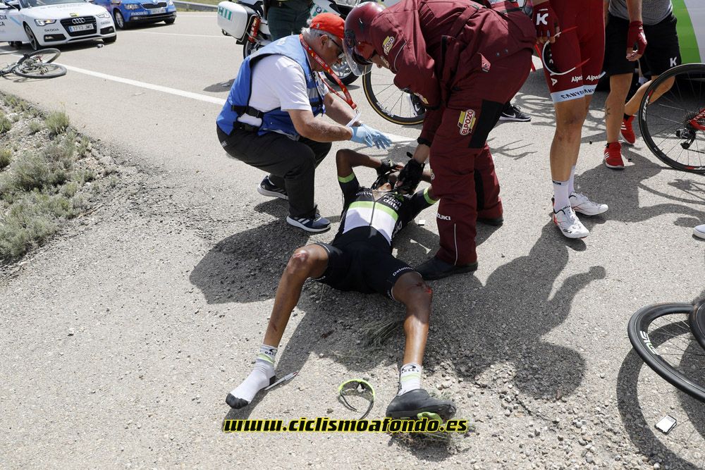 Las mejores imágenes de la Vuelta a España 2017