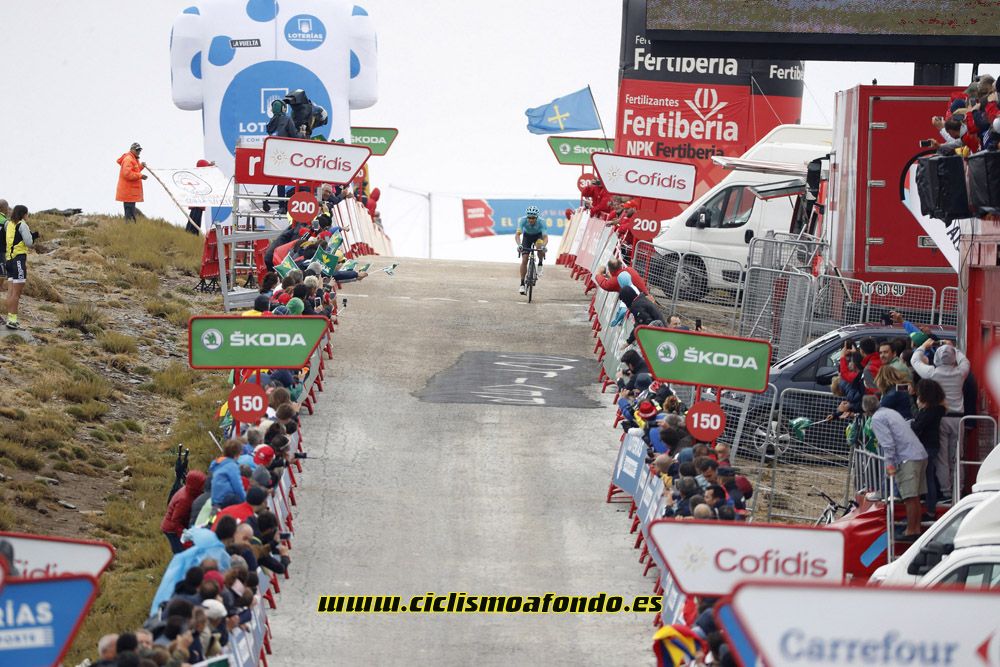 Las mejores imágenes de la Vuelta a España 2017