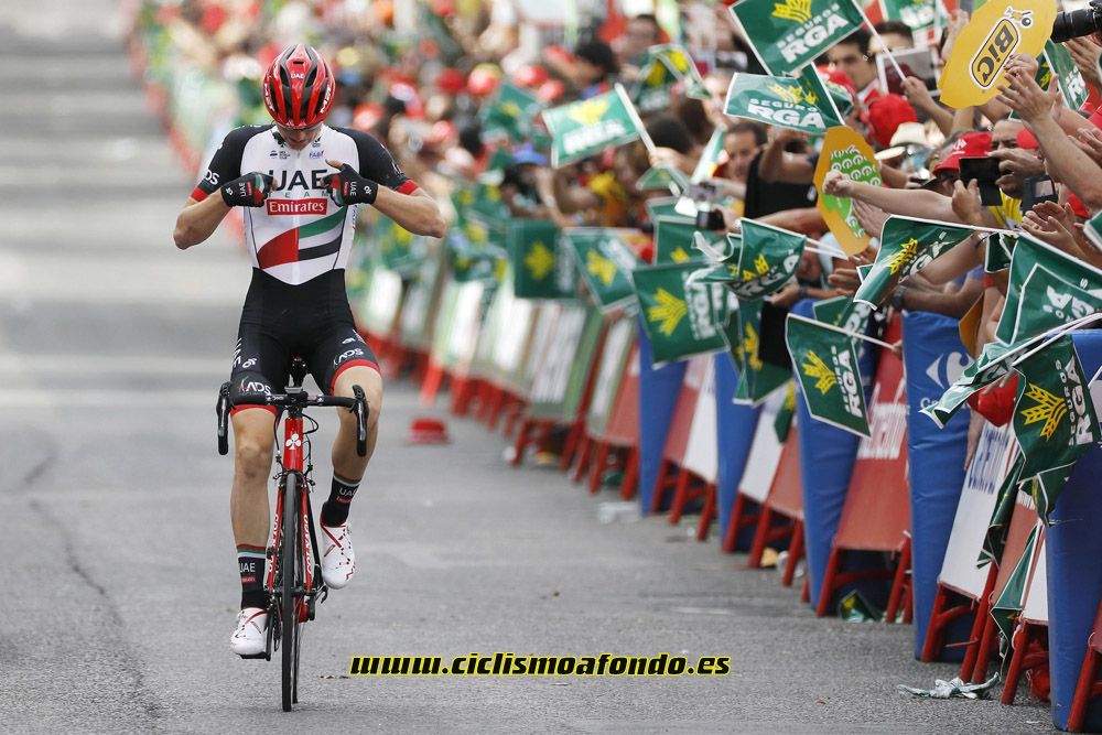 Las mejores imágenes de la Vuelta a España 2017