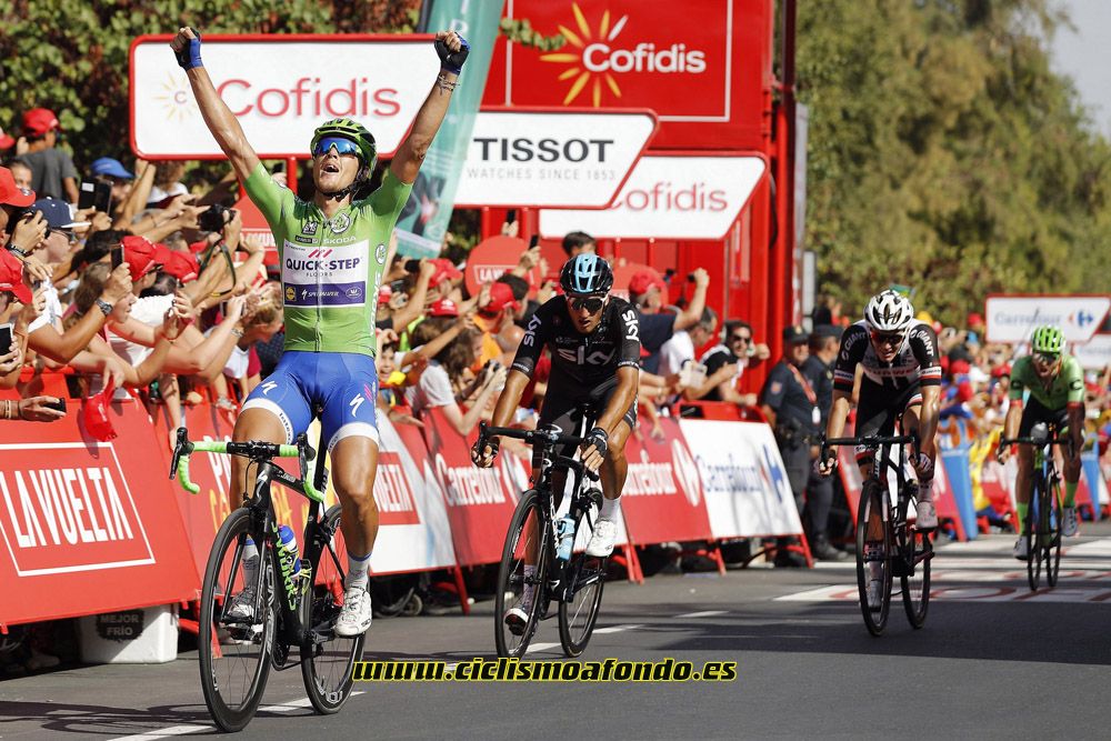 Las mejores imágenes de la Vuelta a España 2017